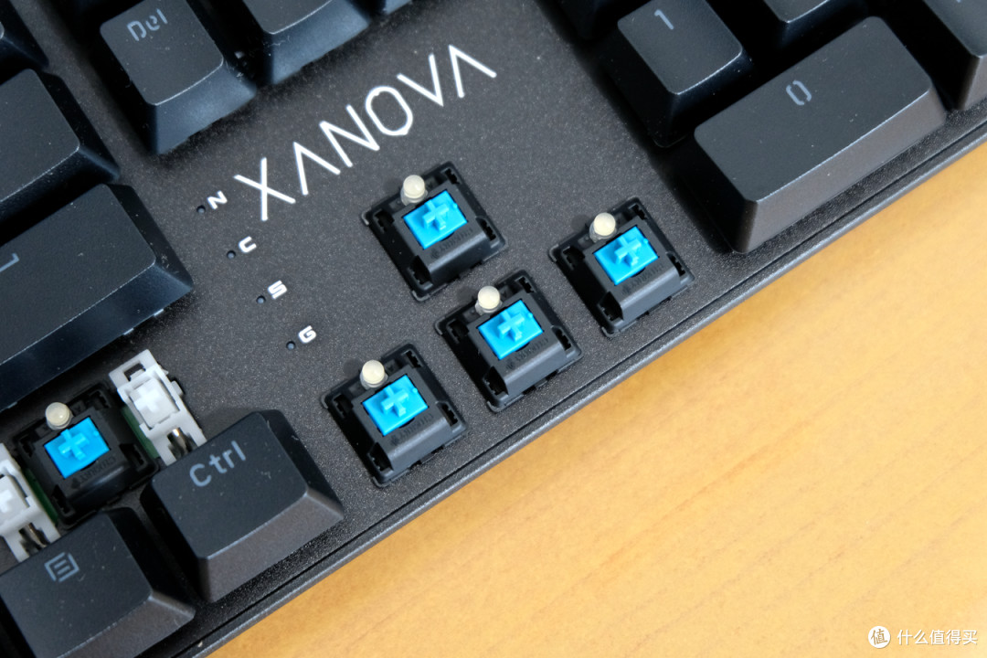 XANOVA星极 星脉XK400 MX青轴 机械键盘