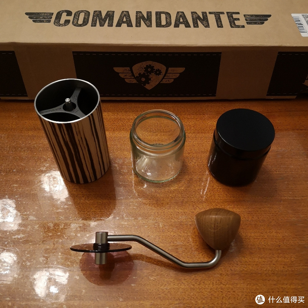 Comandante司令官C40手摇磨豆机开箱，贵的东西买就对了