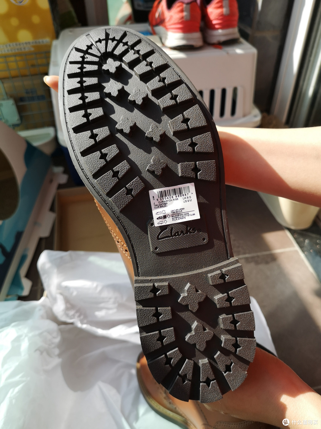 似乎没有别人晒过的Clarks Curington Rise雕花短靴