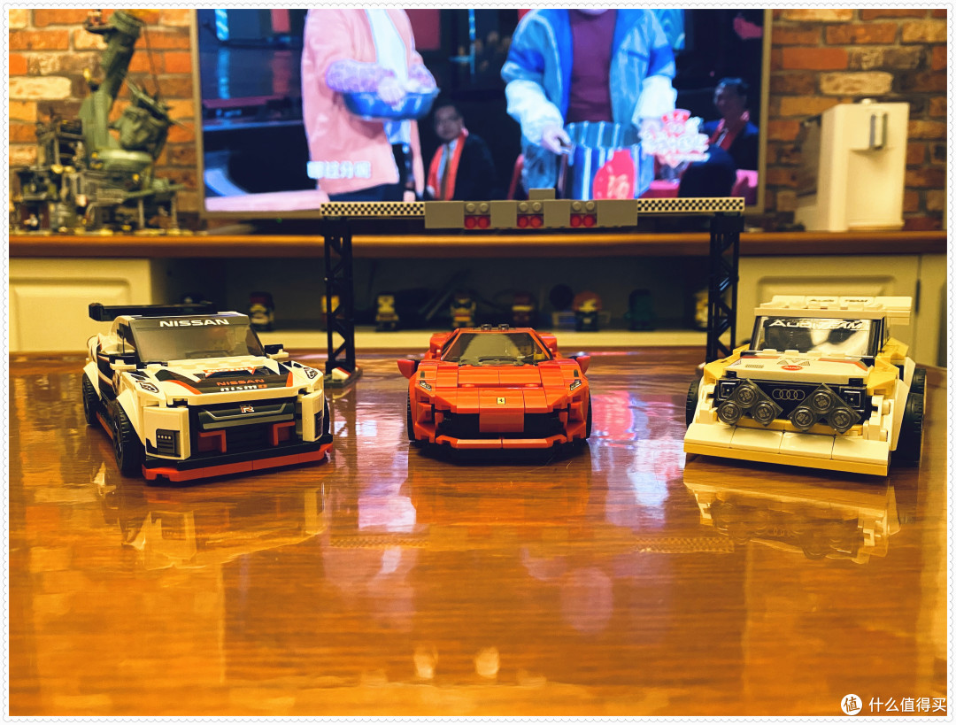 乐高积木76895-7(Ferrari F8/Nissan GTR/AudiS1)