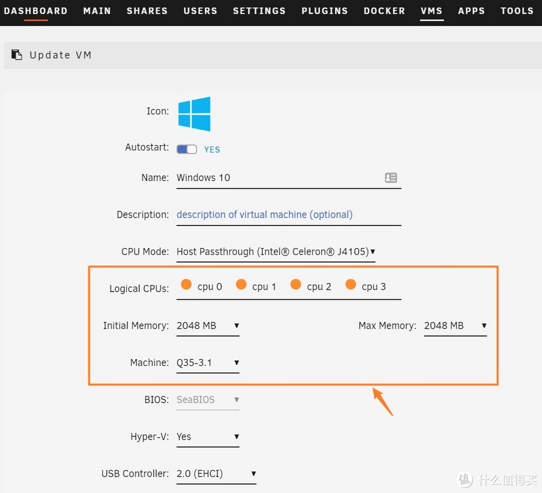 UNRAID教程：1分钟 用自带虚拟机安装 荒野无灯大佬的精简版windows10系统