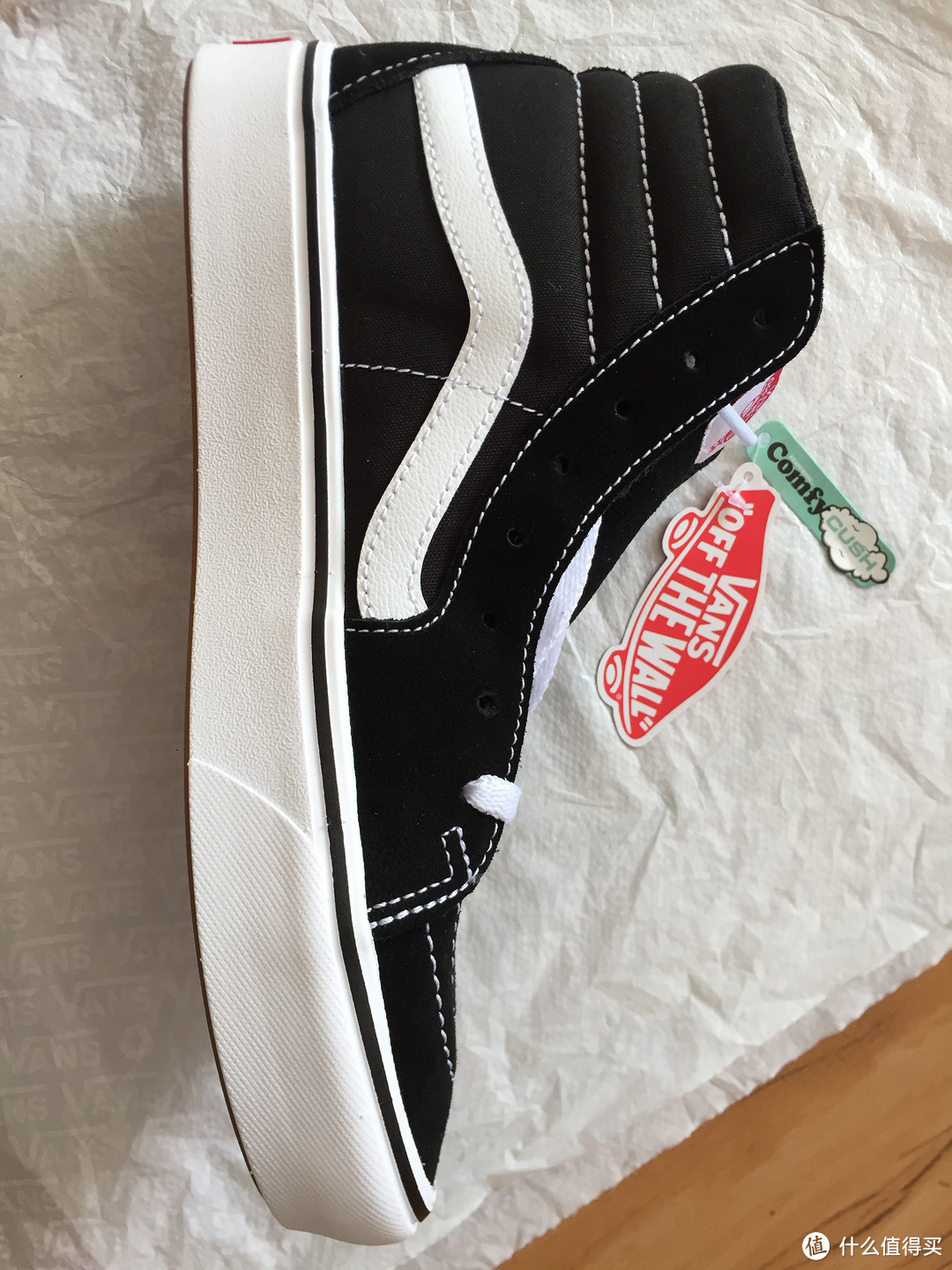 穿过的鞋之 Vans SK8-Hi ComfyCush板鞋