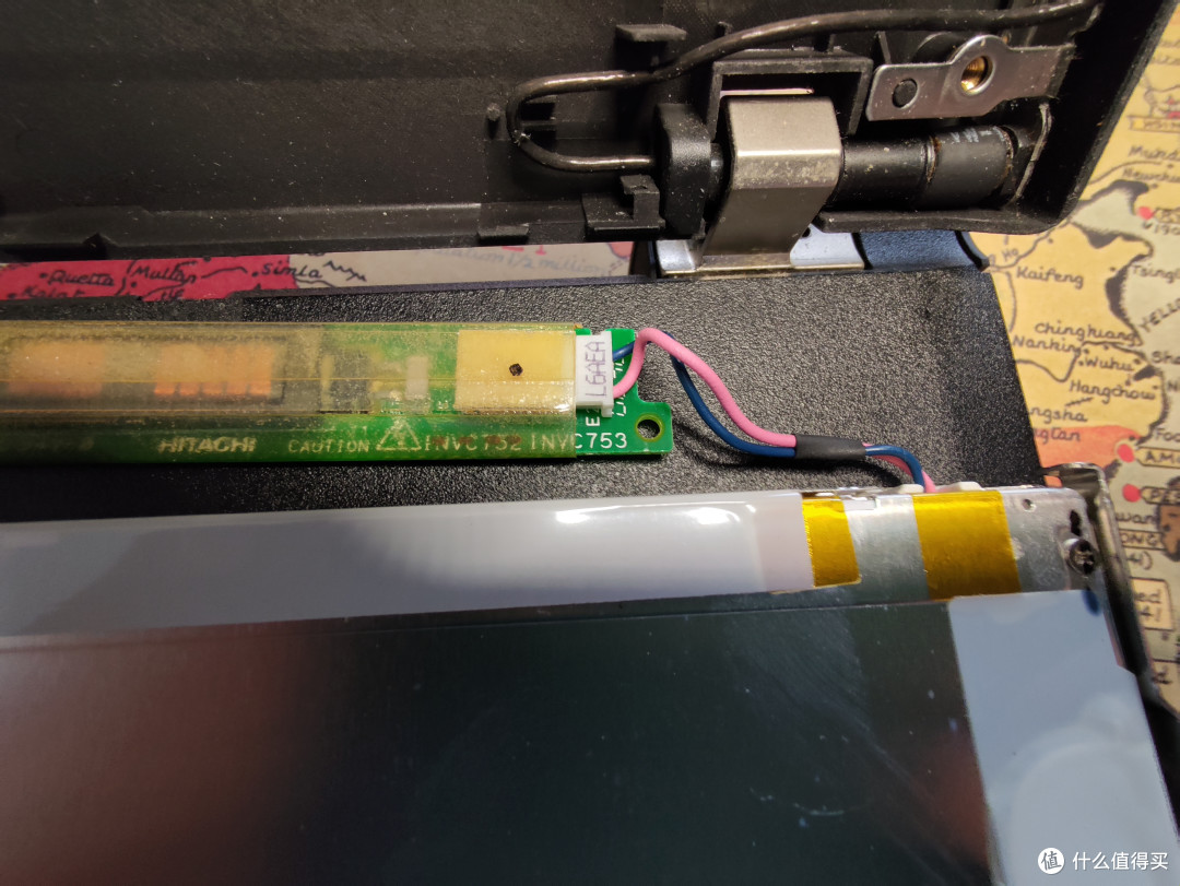 巨无霸thinkpad T60p换U屏记