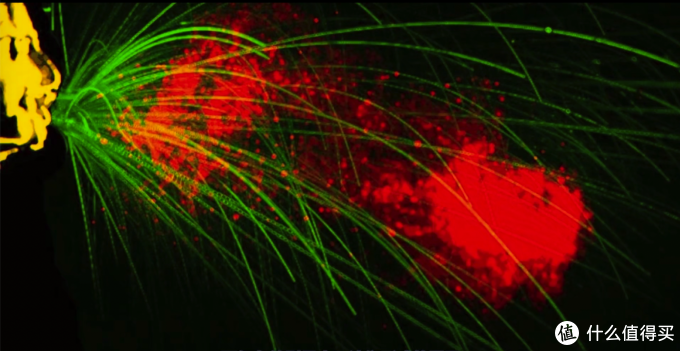 一个喷嚏的威力,图片来自回形针「关于新冠肺炎的一切」