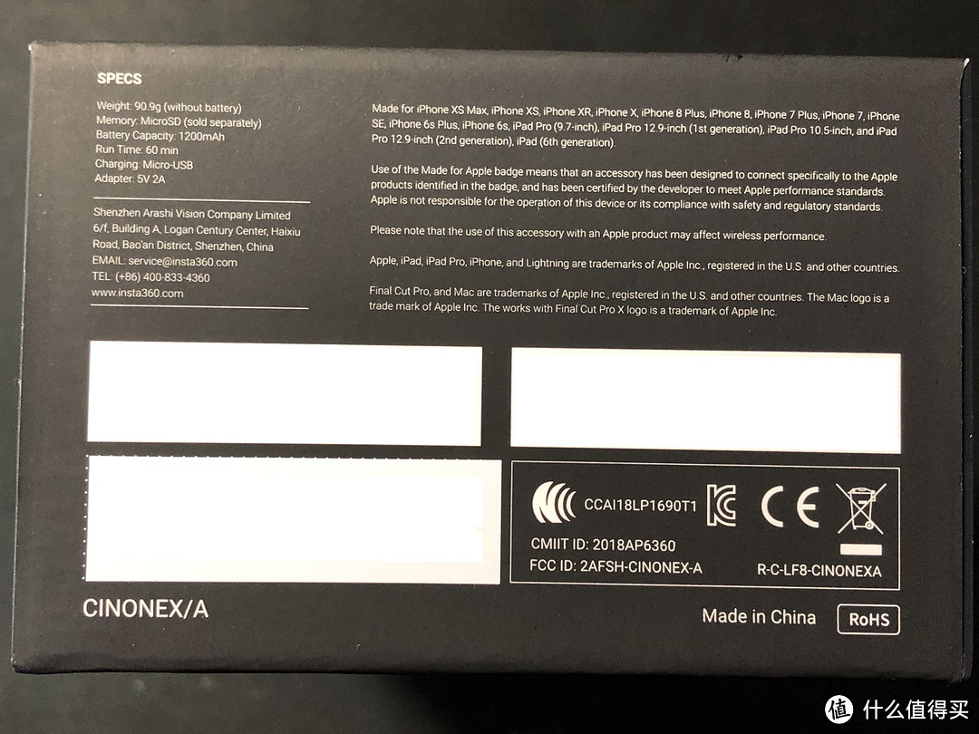 [开箱部分]Insta360 OneX——仍有提升空间的全景相机