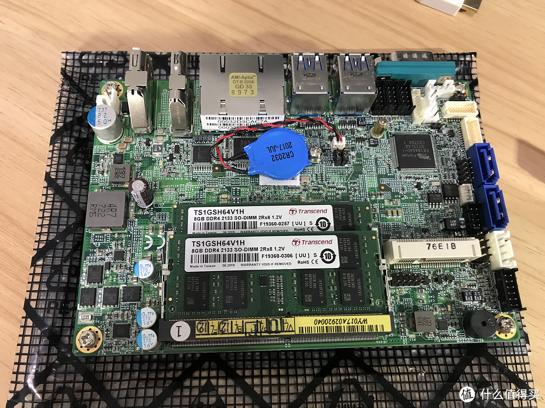 晒一个全新的I7 7600U双千兆3.5寸大小工控主板,非常适合软路由!