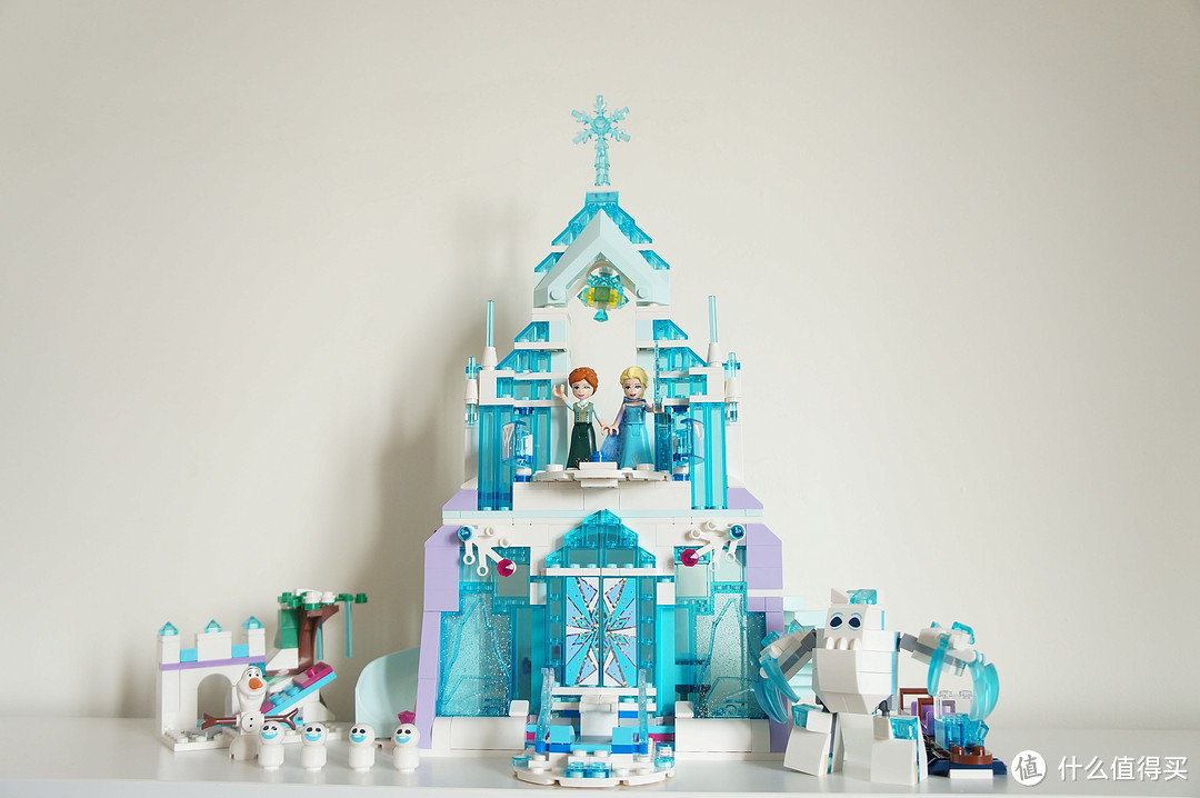 还原魔法冰雪城堡，LEGO 乐高 43172  积木开箱及拼搭