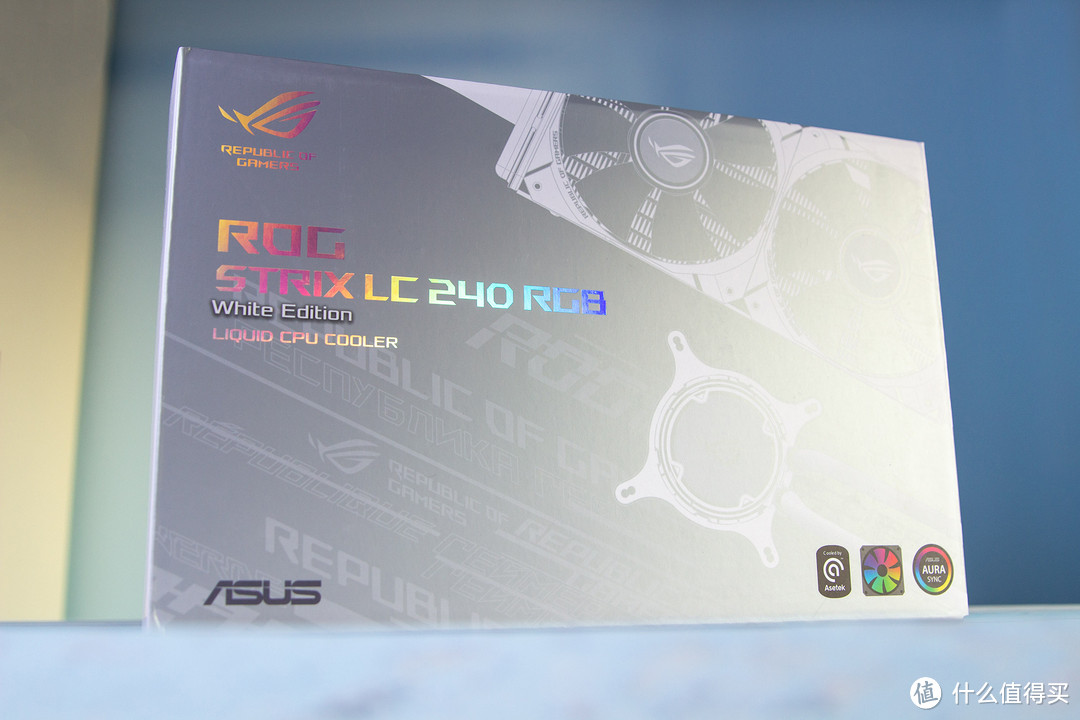 ROG STRIX LC小白龙一体式水冷开箱晒图