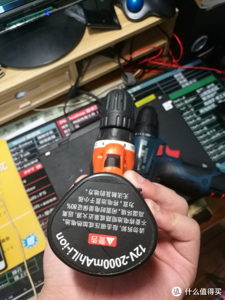 什么值得买值友福利BOSCH博世 双电版12V电钻 GSR 120-Li开箱