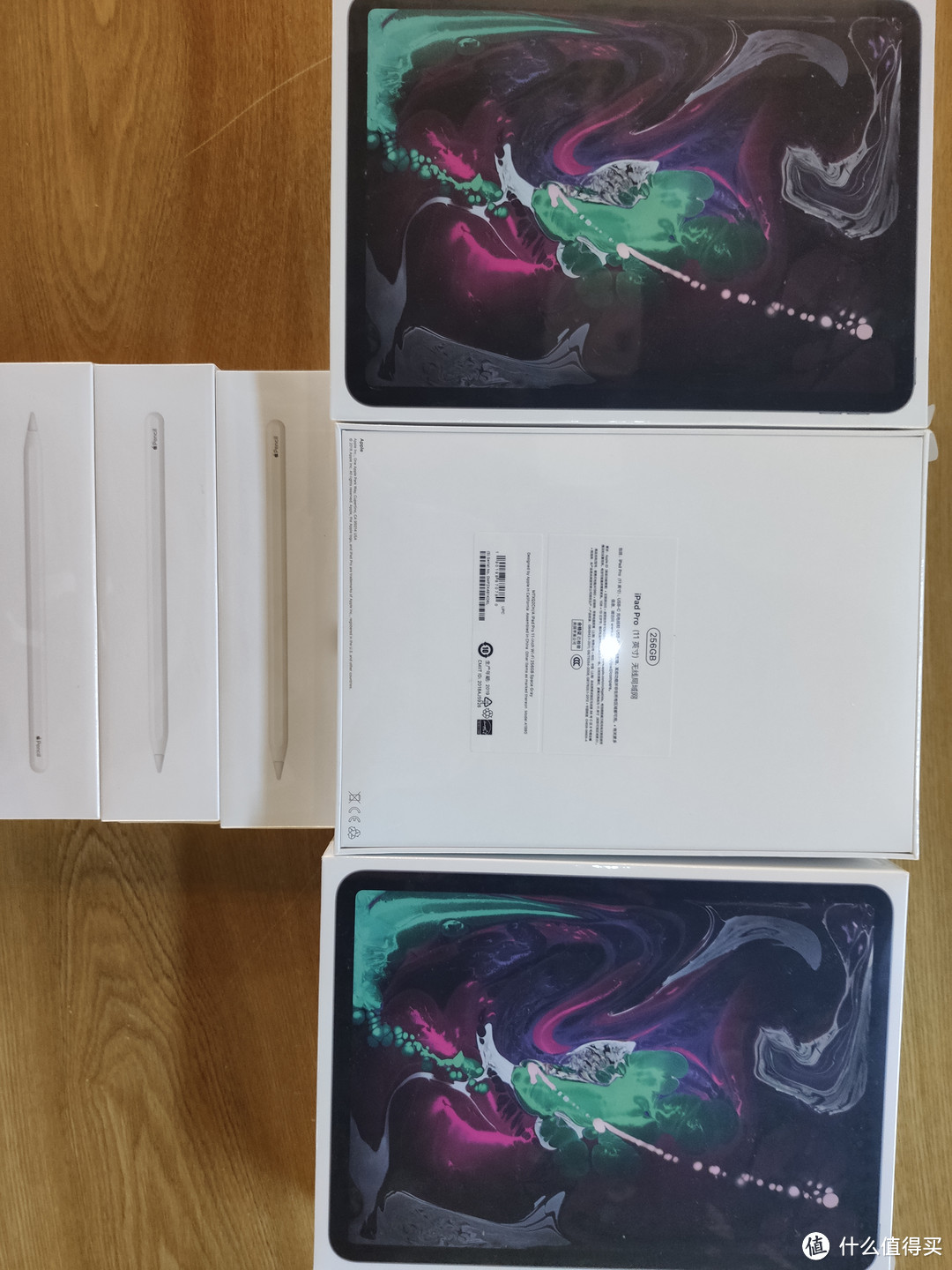 三台IPad Pro的到货图