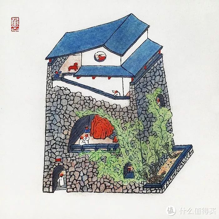 这位建筑师画出绝美中国庭院,足不出户的日子能住进这样的院子该有多好!
