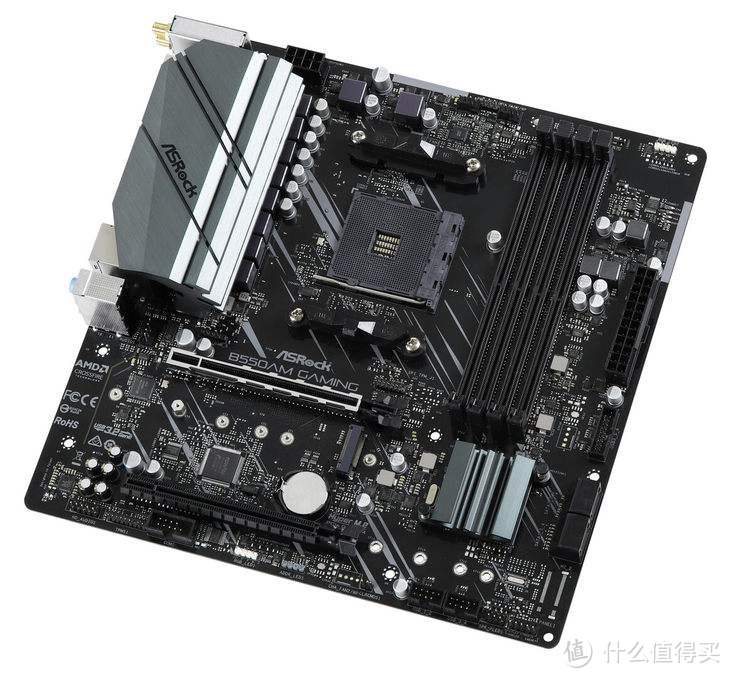 先发登场的是ASRock华擎旗下的B550AM Gaming主板