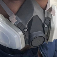 3M 6200面罩怎么使用使用方法(气密性)