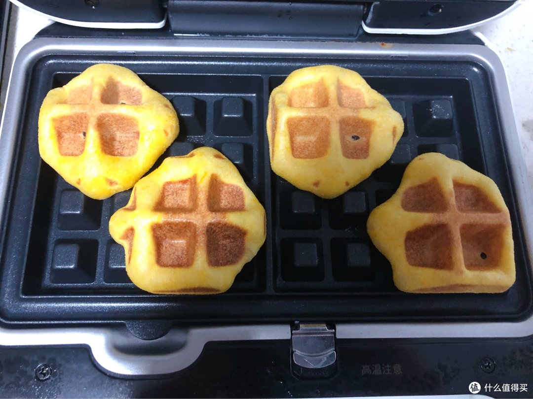 南瓜红豆华夫饼