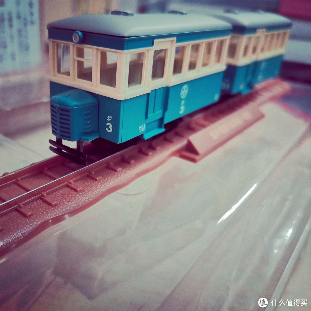 可爱的窄轨火车模型