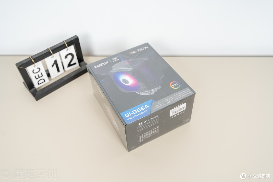 设计出色颜值高、超频三(PCCOOLER)东海逐鹿GI-D66A散热器 评测
