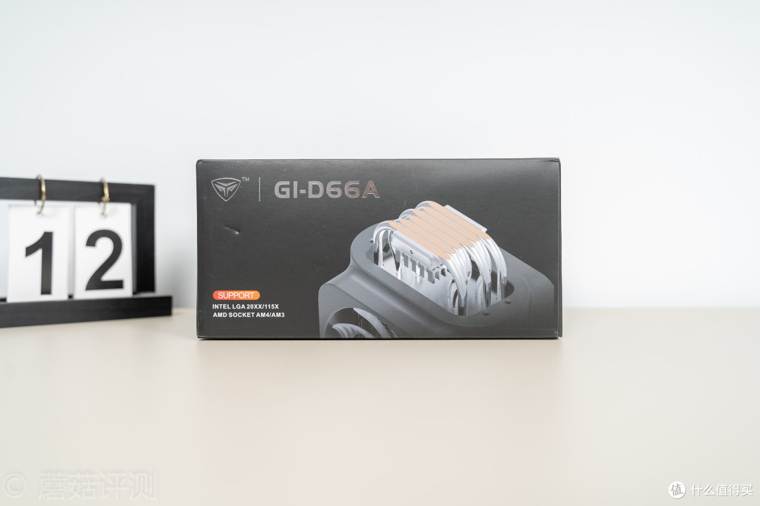 设计出色颜值高、超频三(PCCOOLER)东海逐鹿GI-D66A散热器 评测