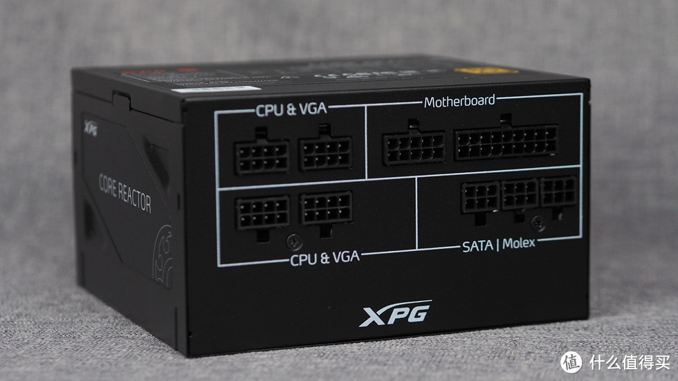 向高端看齐，XPG CR650G金牌全模组电源  全日系电容十年质保14CM机身8+8CPU供电