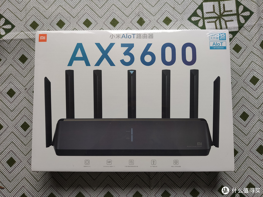 小米 AIoT　wifi6路由器 AX3600 开箱简评，能不能干过我的K2P官改神由，猜猜看？