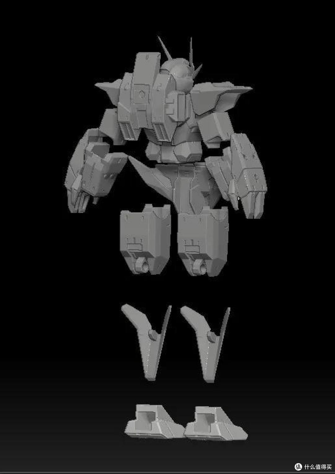 大神用3D打印自制1/100比例OO高达SKY(天翔号),这比原机帅多了!