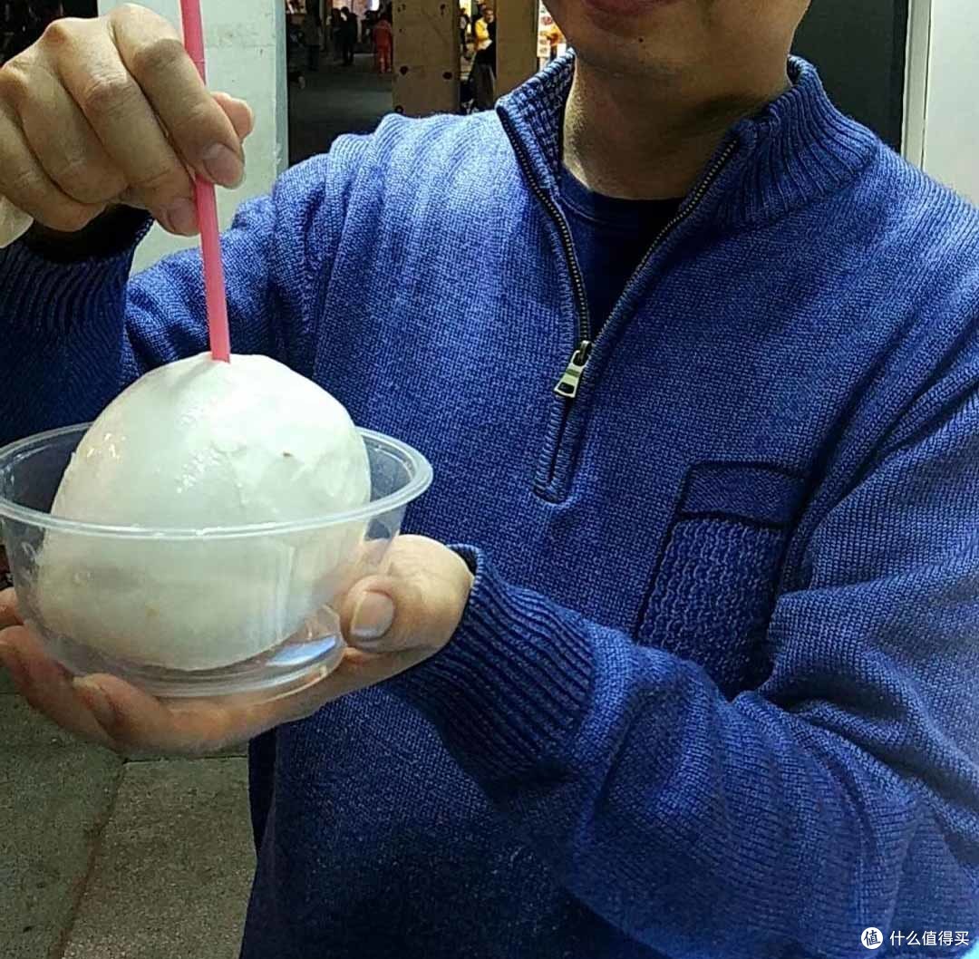 吃上了一直心念念的椰蛋