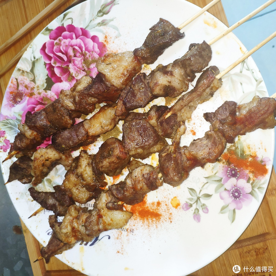 宅家烹饪之烤箱版烤驴肉串和烤鹿肉串