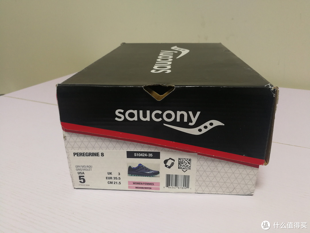 Saucony 索康尼 PEREGRINE 8 越野跑鞋 开箱