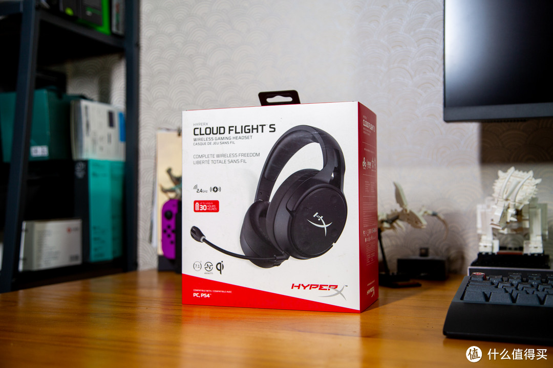 支持无线充电的游戏耳机好用吗？HyperX Cloud Flight S 无线游戏耳机测评