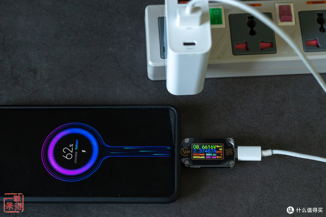 倍思飞速PPS 60W 三口快速充电头开箱及简单体验