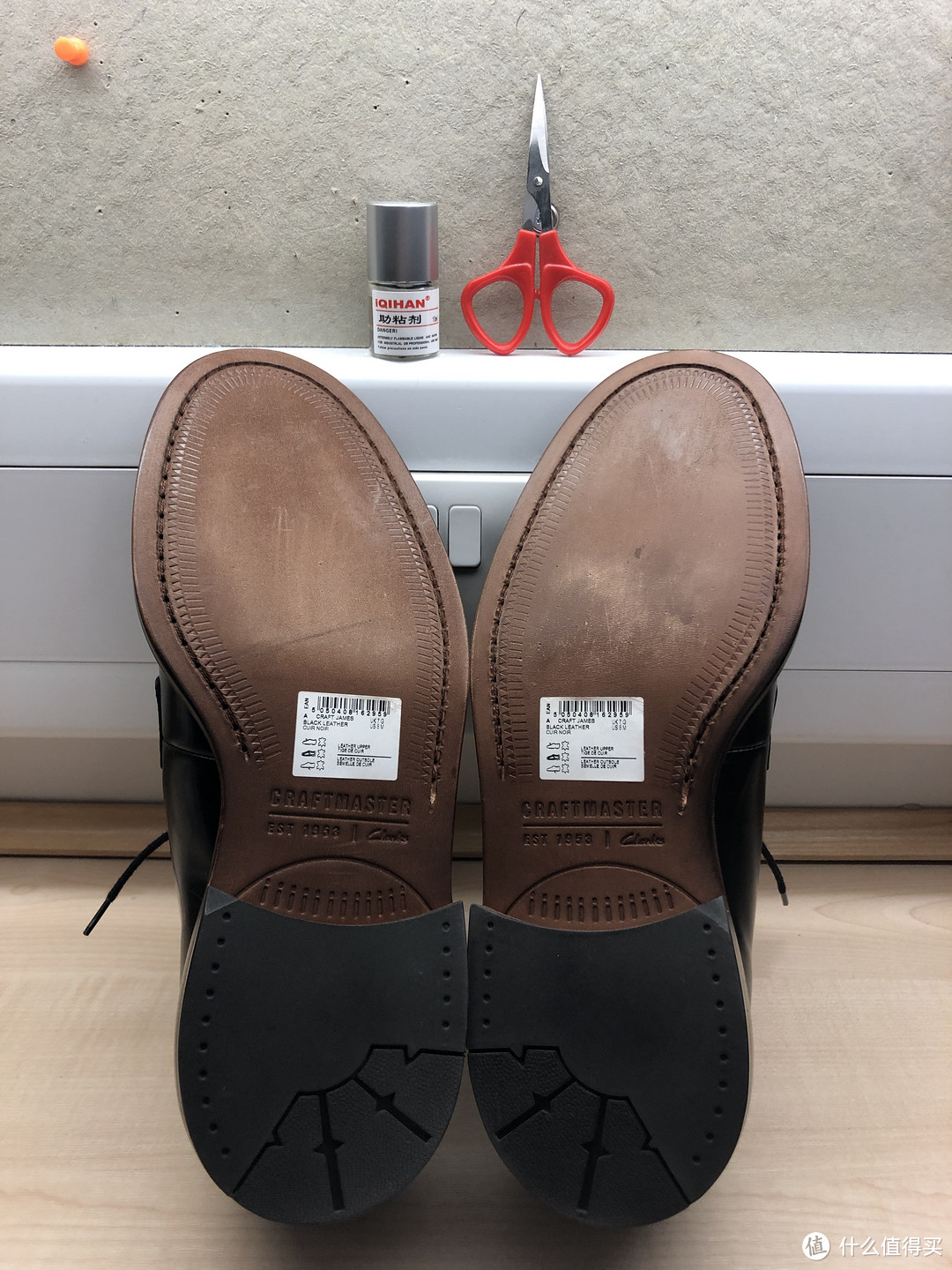 光面皮其乐半正装德比了解一下，Clarks Craft James分享之（二）贴底