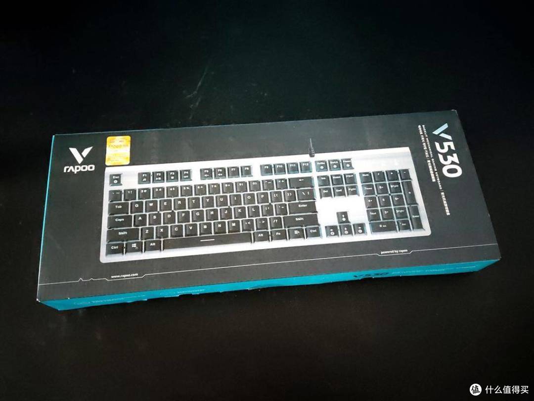 雷柏 V530 游戏键盘 快速触发畅玩电竞