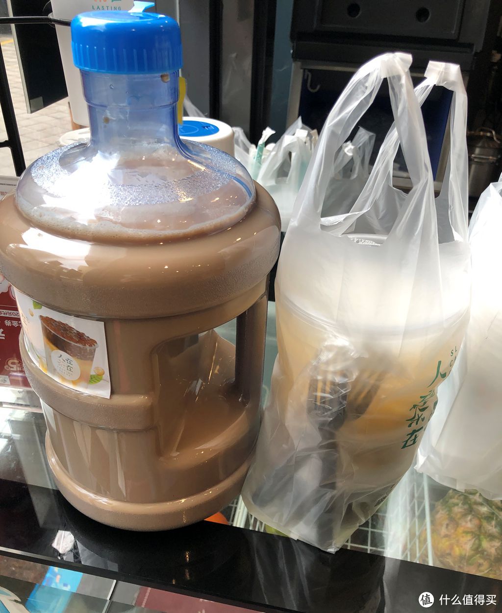 10倍的满足——人在茶在横豪5L奶茶桶