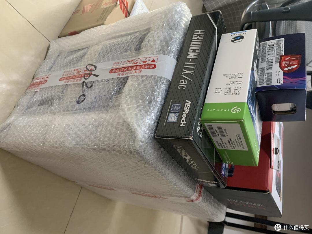 陆续到货的快递