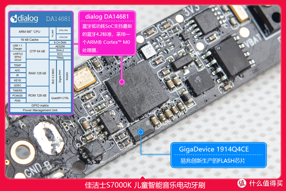 能说会唱爱打分 佳洁士S7000K智能音乐儿童牙刷拆机