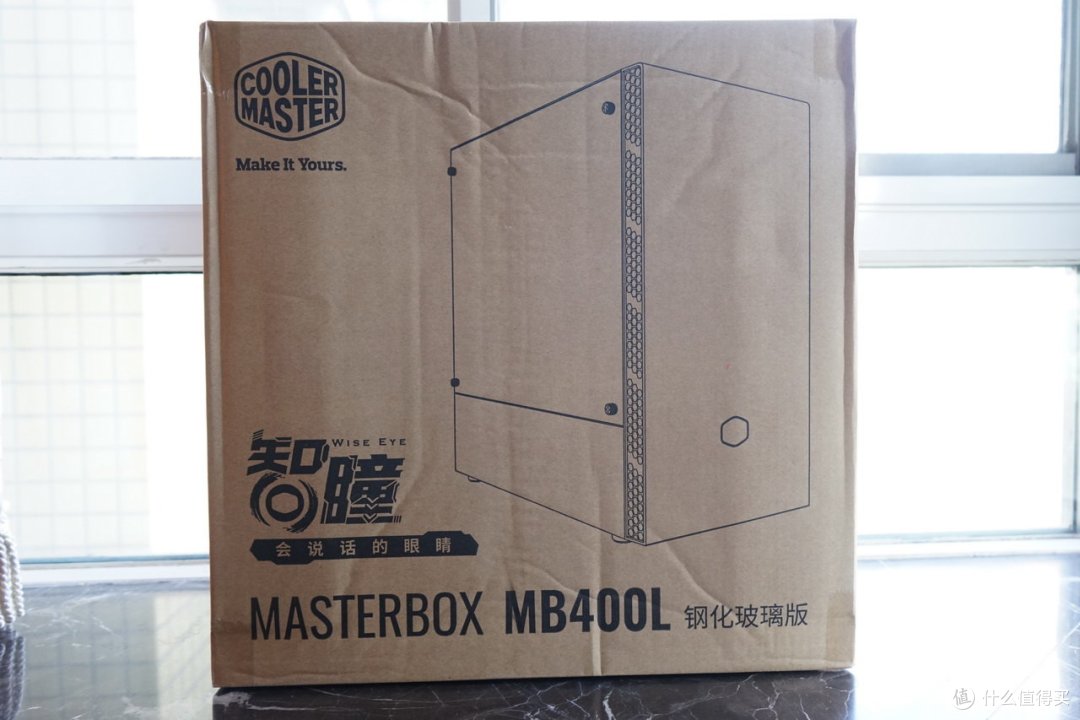 光污染就是要透出来:酷冷至尊 MB400L(智瞳)中塔机箱