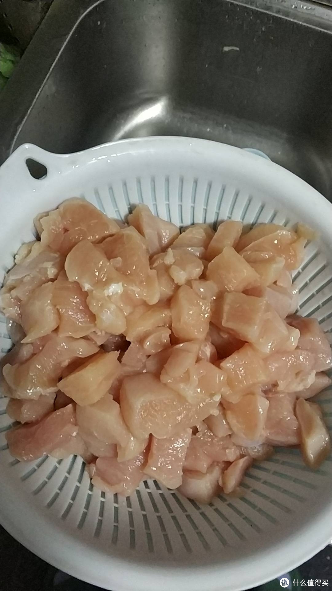 鸡胸肉切割图图片