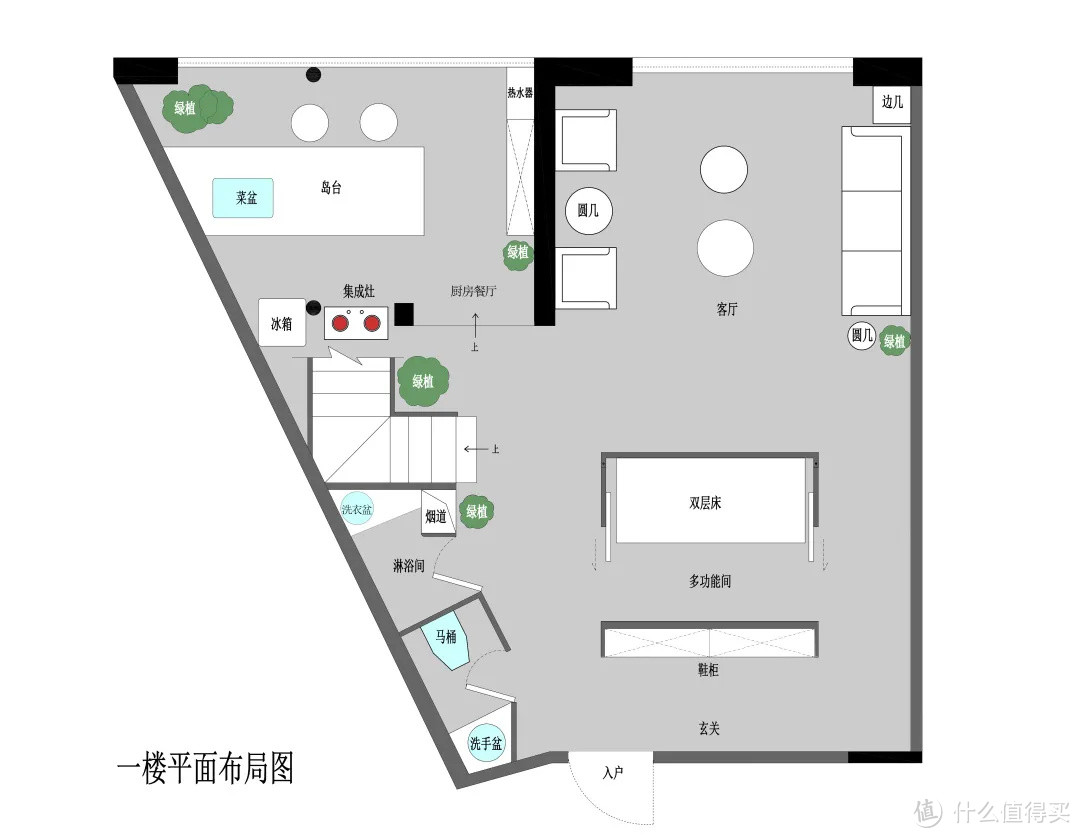 49m²的“变态”细节，值得每一个89m²户型学习