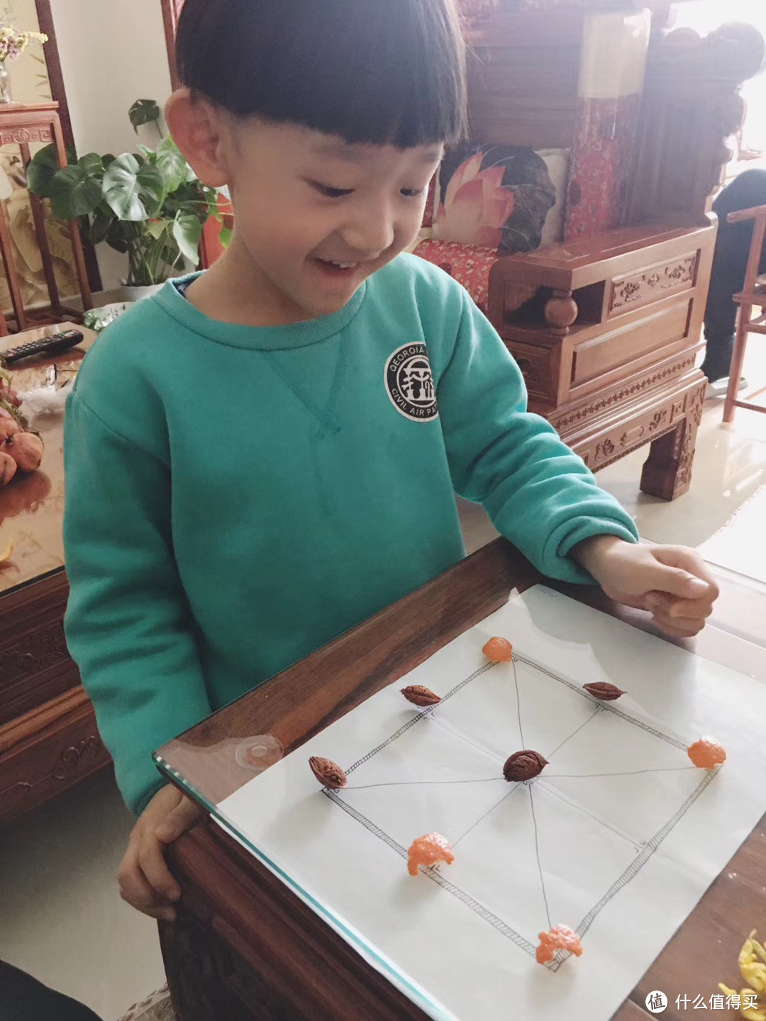 幼儿园版“米子棋”