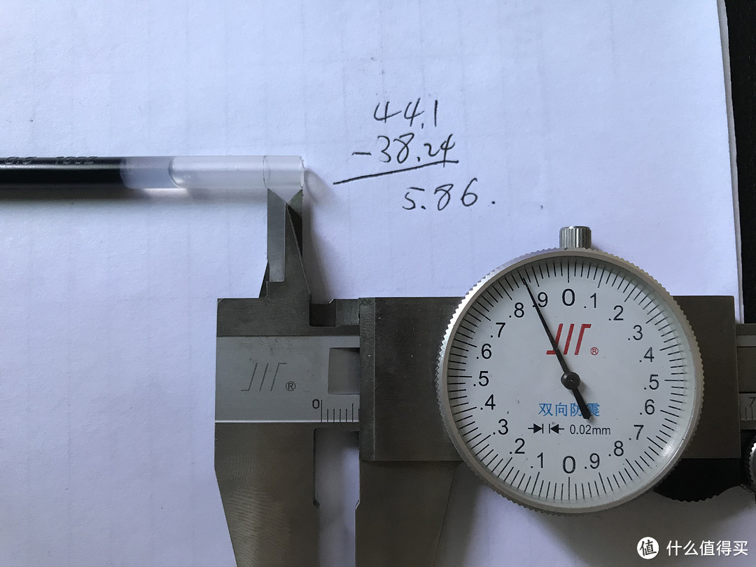 则，需要将宝克U系列的尾部截断5.86mm即可。下刀5.9mm