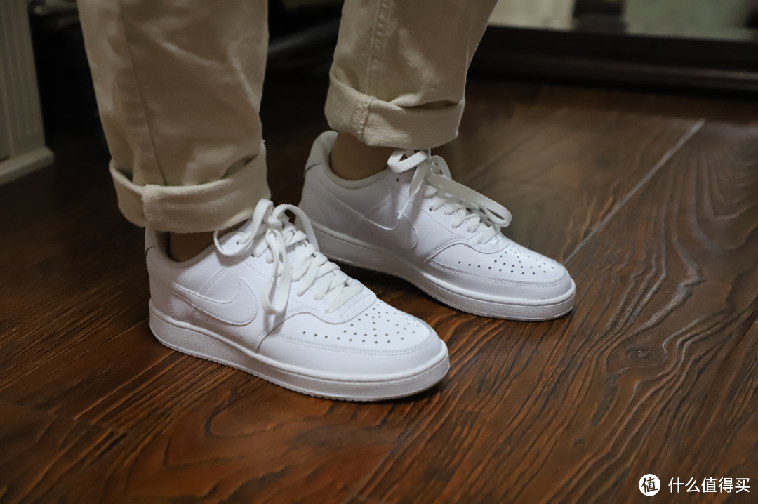 AF1既视感？NIKE COURT VISION LOW 运动鞋