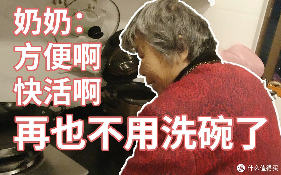 用新年压岁钱给奶奶买一台洗碗机【评测/体验】