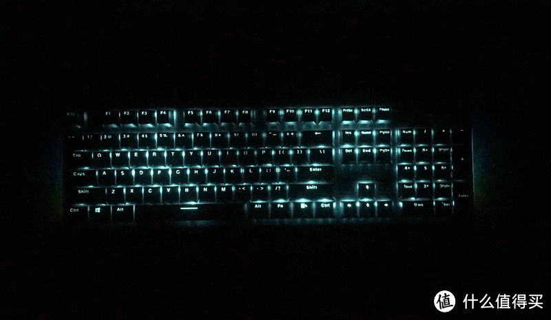 流光溢彩，防尘防水，雷柏V530银轴机械键盘 上手体验