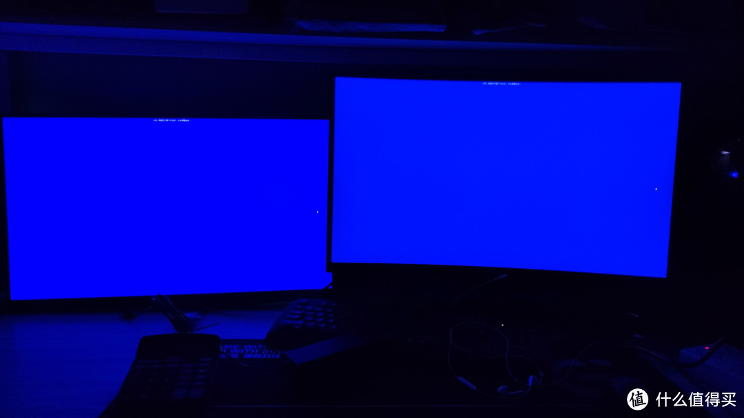 拖影？漏光？入门级VA曲面和IPS硬屏显示器画面实拍