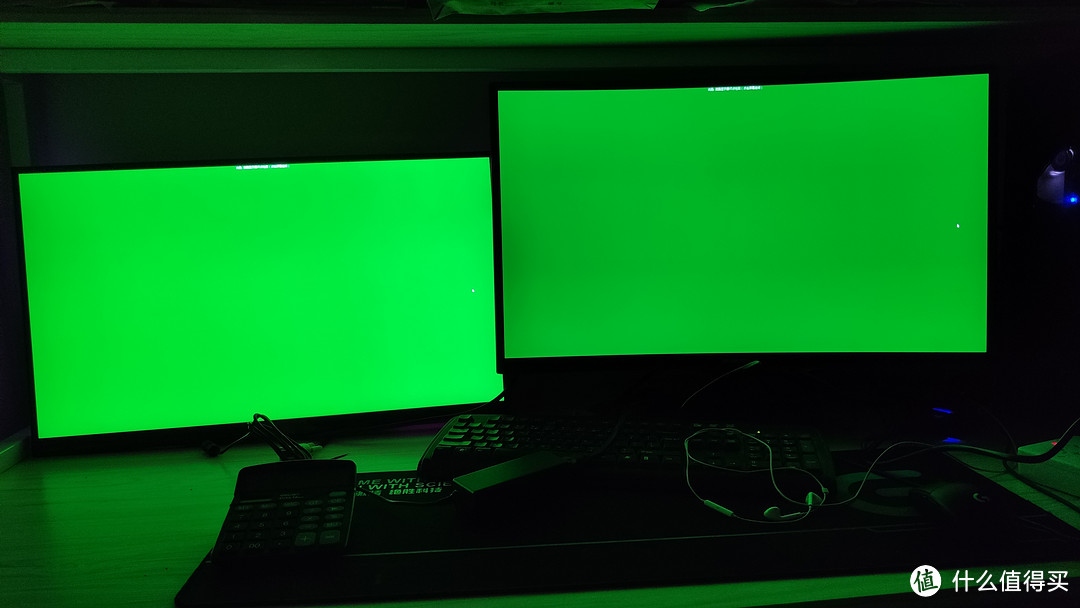 拖影？漏光？入门级VA曲面和IPS硬屏显示器画面实拍