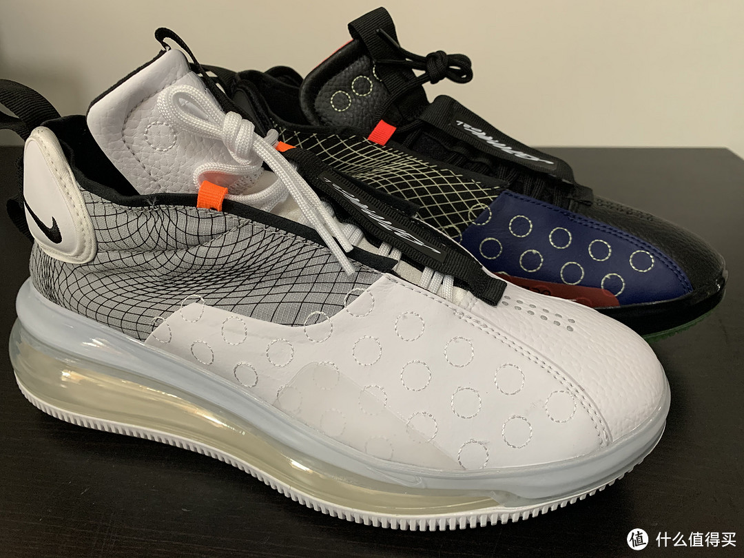 终于突破一米八大关：NIKE Air MAX 720 Waves自配黑白鸳鸯