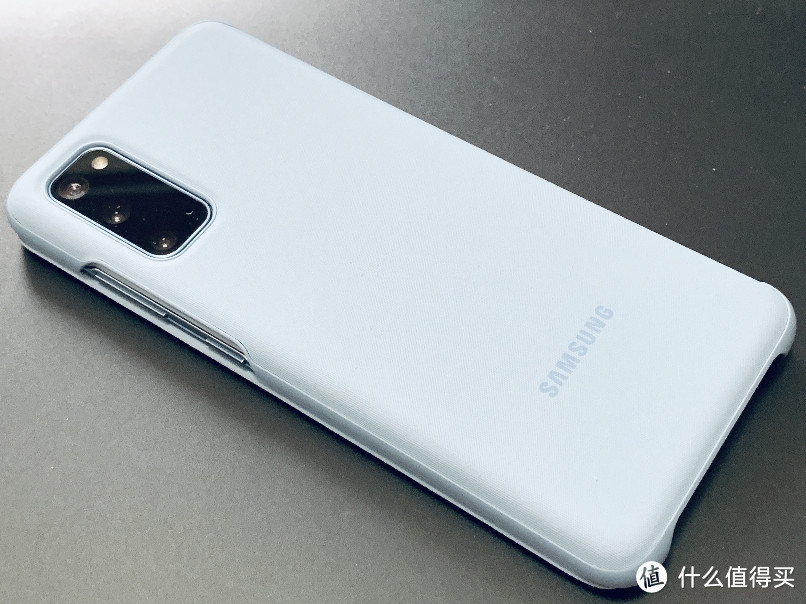 三星s20镜面智能套和硅胶保护壳上手体验_保护壳_什么值得买