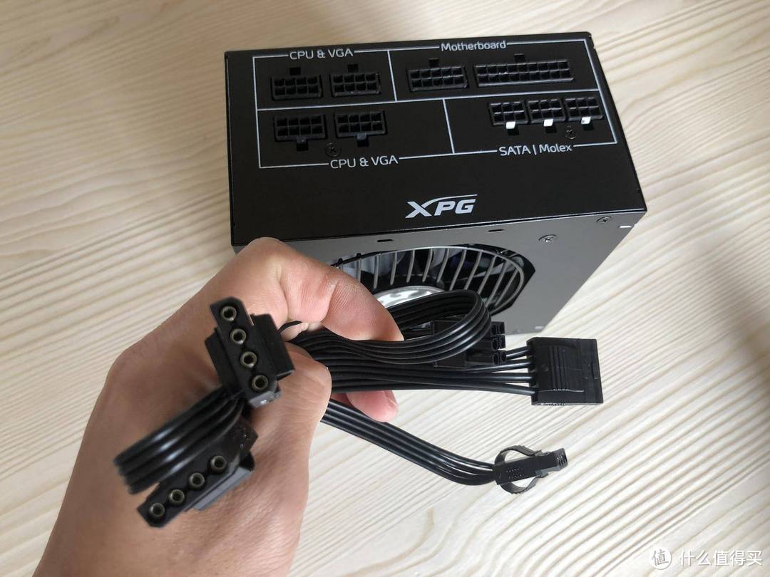 XPG CR650 -全模组80Plus金牌认证电源