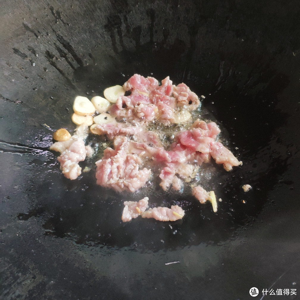 农家豆角炒肉片——家常菜