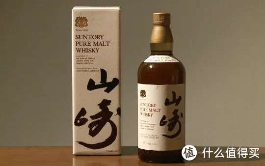 ▲山崎蒸馏所发售的第一瓶山崎威士忌