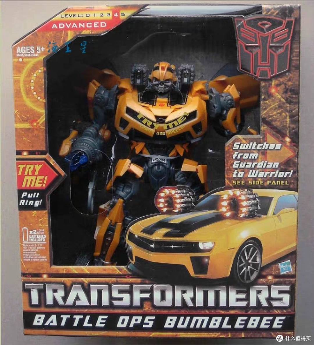 变形金刚把玩专辑篇八变形金刚把玩第八弹mpm02u级武装行动电镀大黄蜂